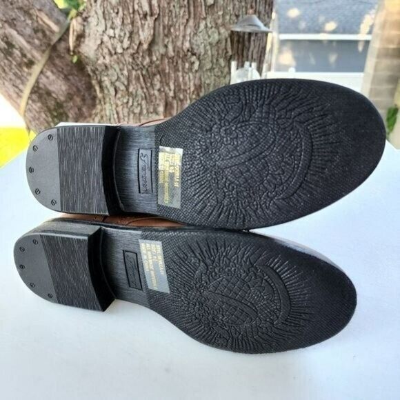 Forever‎ Womens Casual  Warm Lace Up Booties Faux Leather Cognac Size 6.5 - Picture 8 of 16